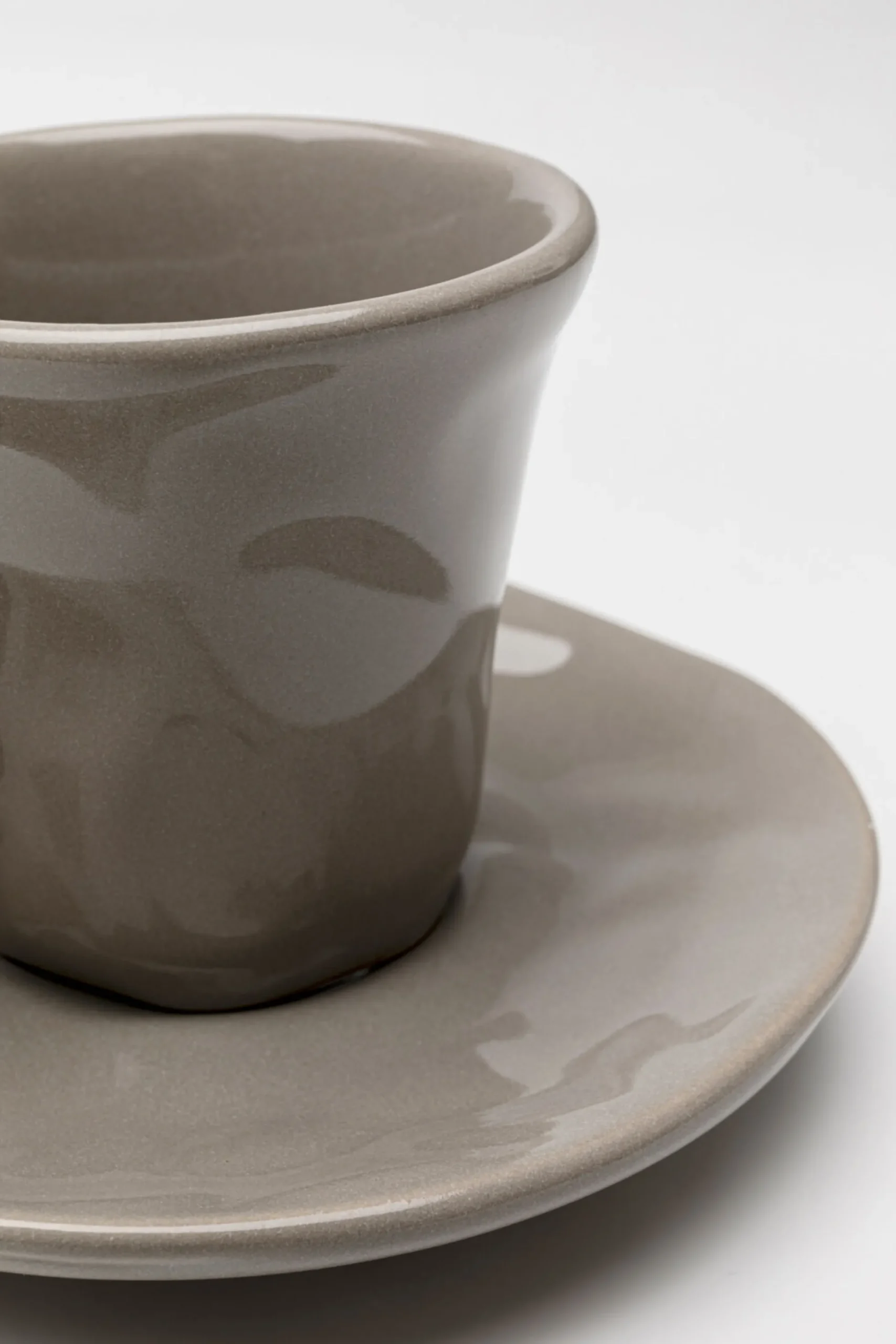 Filiżanka Espresso Organic Szara (2/part)
