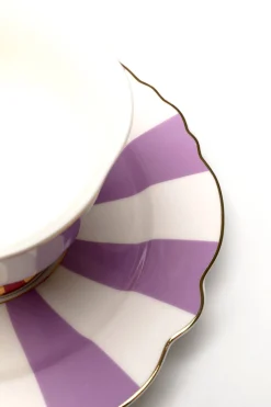 Filiżanka Harlequin fioletowa (2-set)