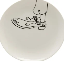Filiżanka ze spodkiem porcelana ręcznie malowana 160 ml banan