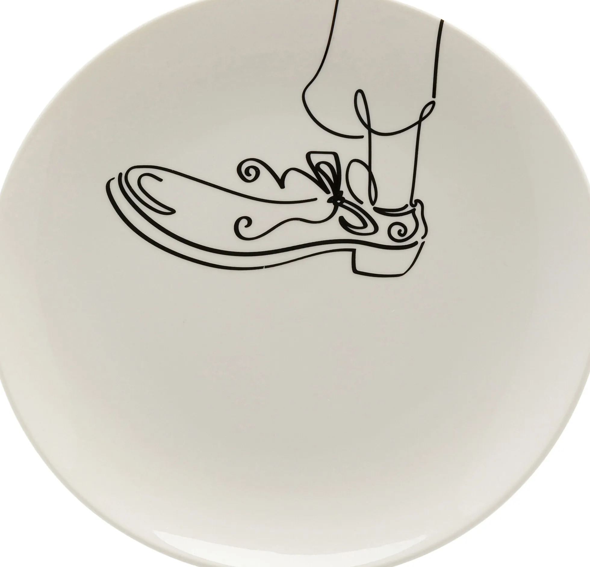 Filiżanka ze spodkiem porcelana ręcznie malowana 160 ml banan