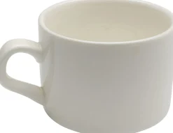 Filiżanka ze spodkiem porcelana ręcznie malowana 160 ml jabłko