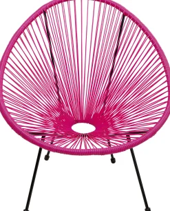 Fotel Acapulco 73x85 cm różowy