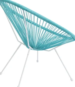 Fotel Acapulco 73x85 cm turkusowy