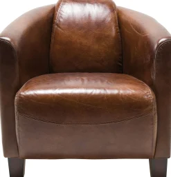 Fotel Cigar Lounge 72x70 cm brązowy skóra naturalna