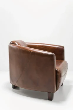 Fotel Cigar Lounge 72x70 cm brązowy skóra naturalna