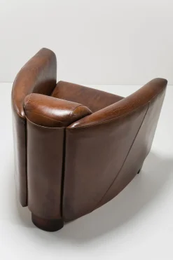 Fotel Cigar Lounge 72x70 cm brązowy skóra naturalna