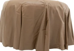 Fotel Drapes skórzany brązowy