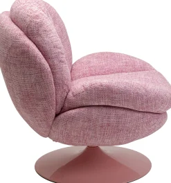 Fotel obrotowy Cosy różowy