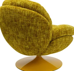 Fotel obrotowy Cosy żółty