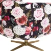 Fotel Obrotowy Peony Roses