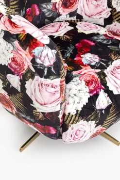 Fotel Obrotowy Peony Roses