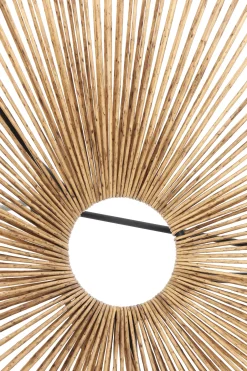 Fotel ogrodowy Spaghetti 73x87 cm naturalny nogi czarne