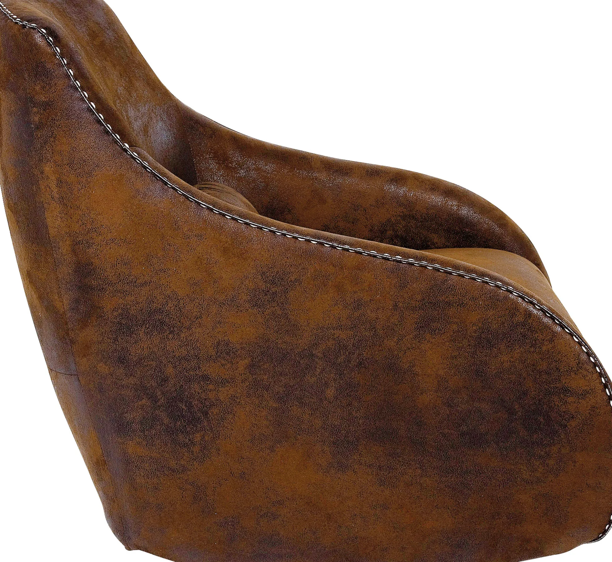 Fotel Swing Ritmo 76x83 cm brązowy