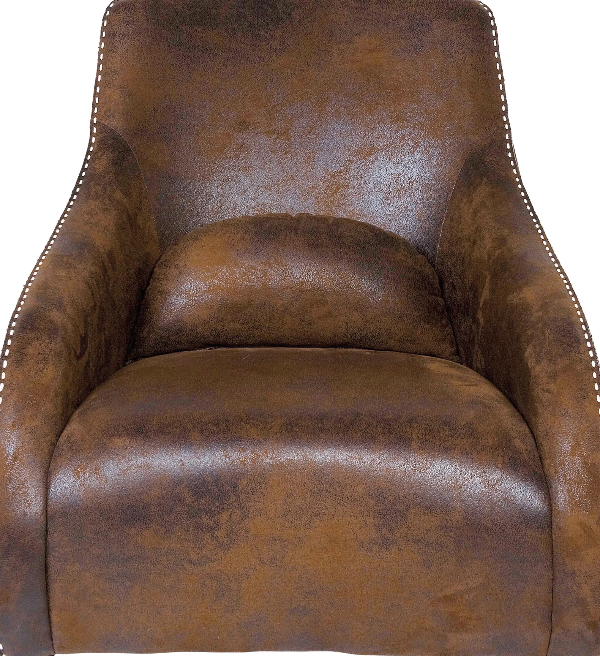 Fotel Swing Ritmo 76x83 cm brązowy