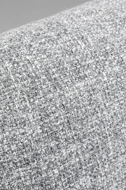 Fotel szeroki w kolorze szarym nogi stalowe czarne 126x88 cm