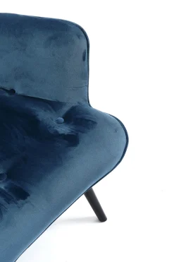 Fotel Vicky 73x94 cm niebieski