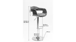 Hoker Costa 48x85-106 cm