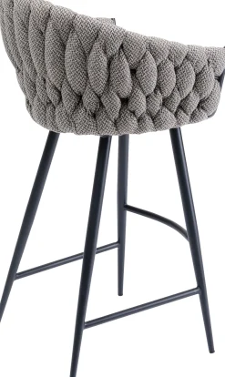 Hoker Knot 60x103 cm brązowy - nogi czarne