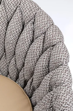 Hoker Knot 60x103 cm brązowy - nogi czarne
