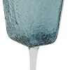 Kieliszek do czerwonego wina szklany niebieski 440 ml 24 cm