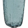 Kieliszek do szampana szklany niebieski 250 ml 27 cm