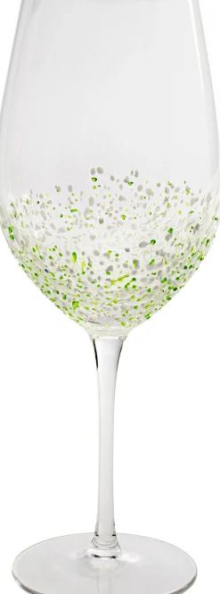 Kieliszek do wina Confetti zielony 24cm