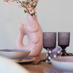 Kieliszek do wina fioletowe szkło 350 ml