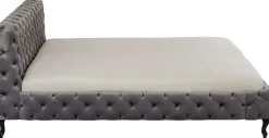 Łóżko Desire 160x200 cm jasnoszare