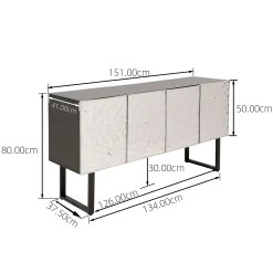 Komoda Carino 151x80cm