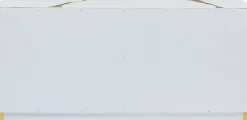 Komoda Cracked 165x80 cm biało-złota