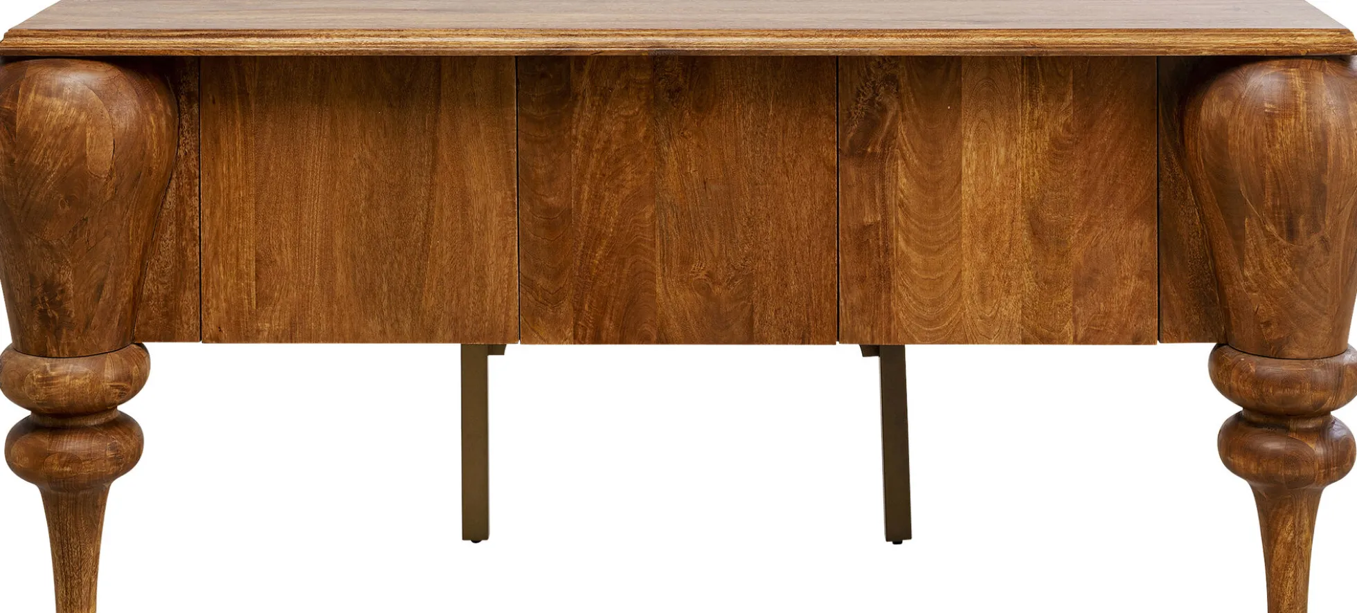 Komoda 3-drzwiowa z litego drewna mango 200x88 cm