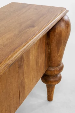 Komoda 3-drzwiowa z litego drewna mango 200x88 cm
