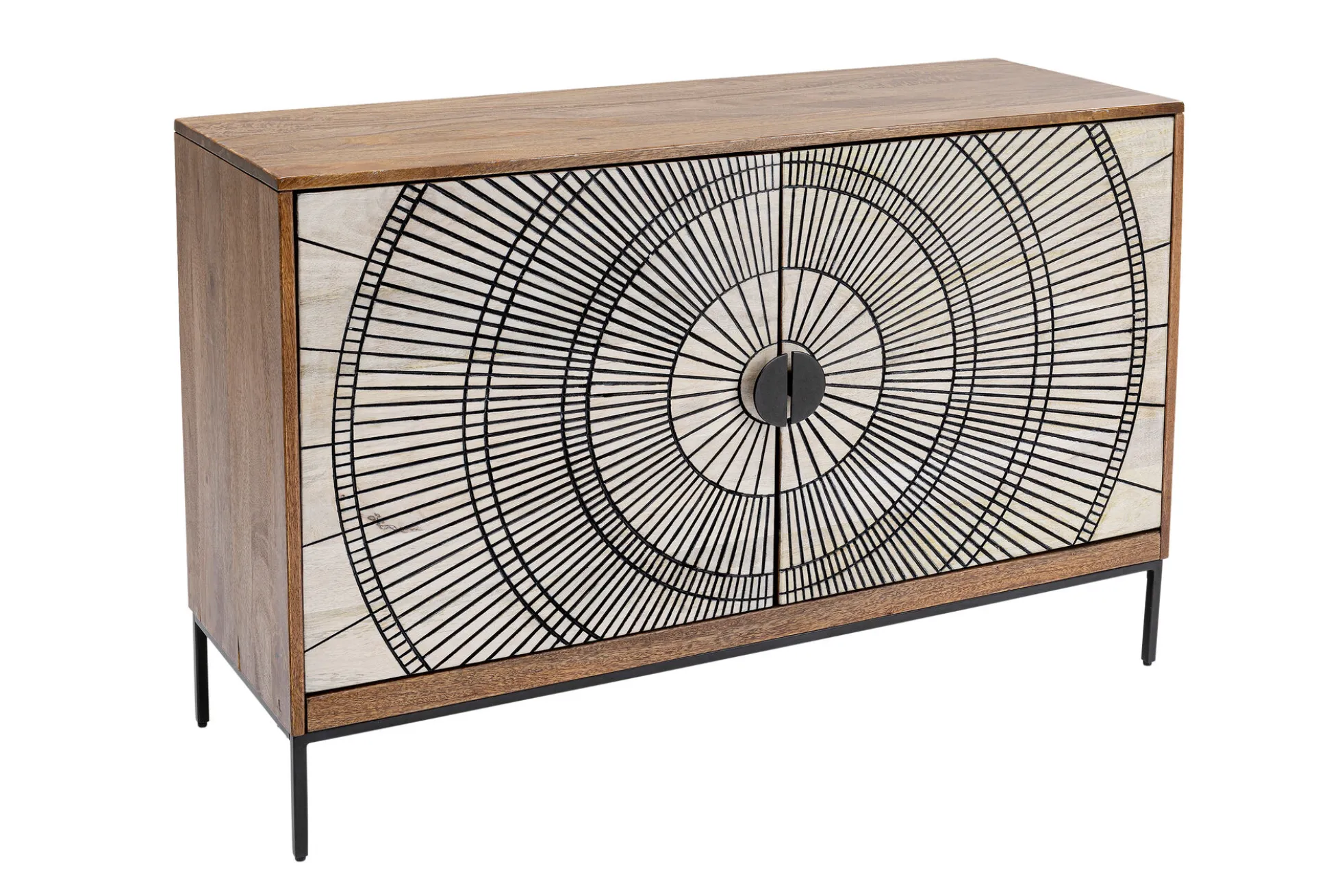 Komoda Eye of Tiger 115x78 cm mango