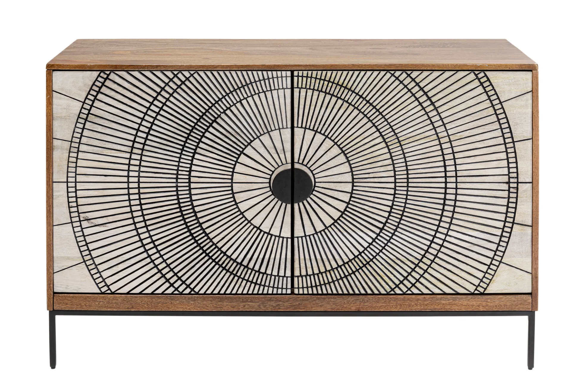Komoda Eye of Tiger 115x78 cm mango