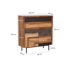 Komoda Gino 100x110cm