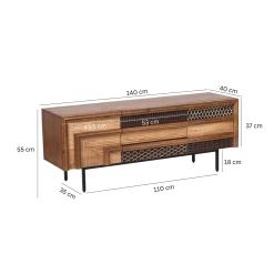 Komoda Gino 140x55cm