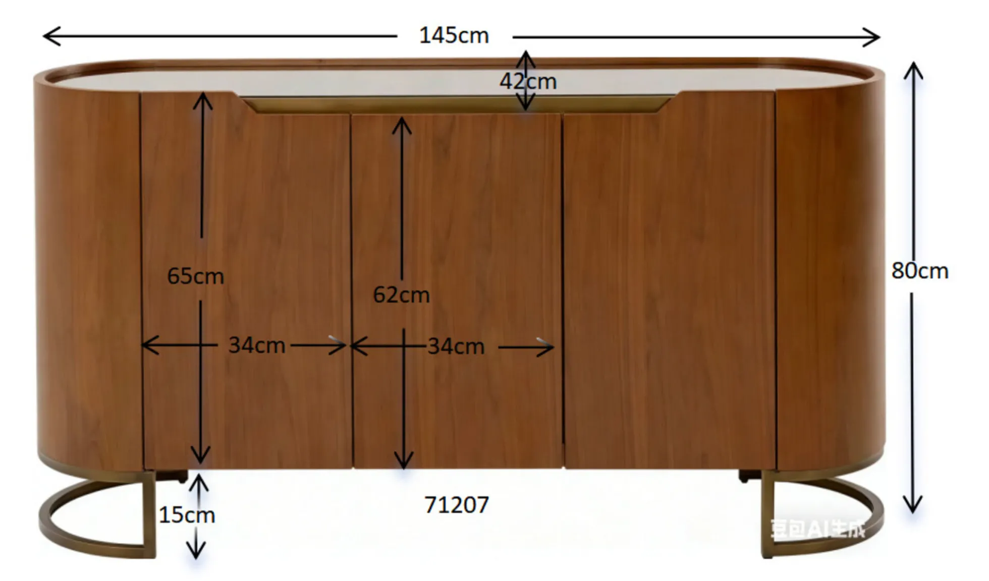 Komoda Giorgio 145x80 cm