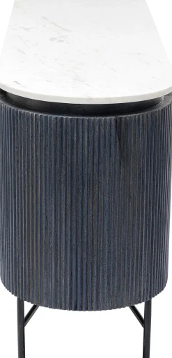 Komoda Glenn 160x75 cm biało-szara