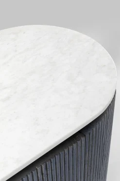 Komoda Glenn 160x75 cm biało-szara