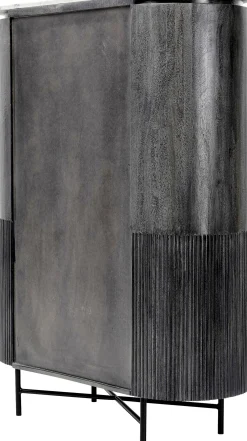 Komoda Glenn 100x138 cm ciemnoszara