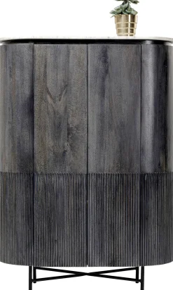 Komoda Glenn 100x138 cm ciemnoszara