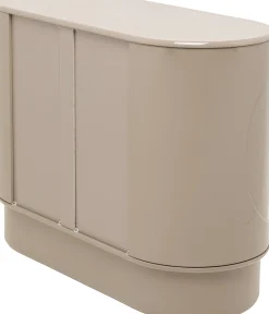Komoda Glossy Taupe 100x75cm