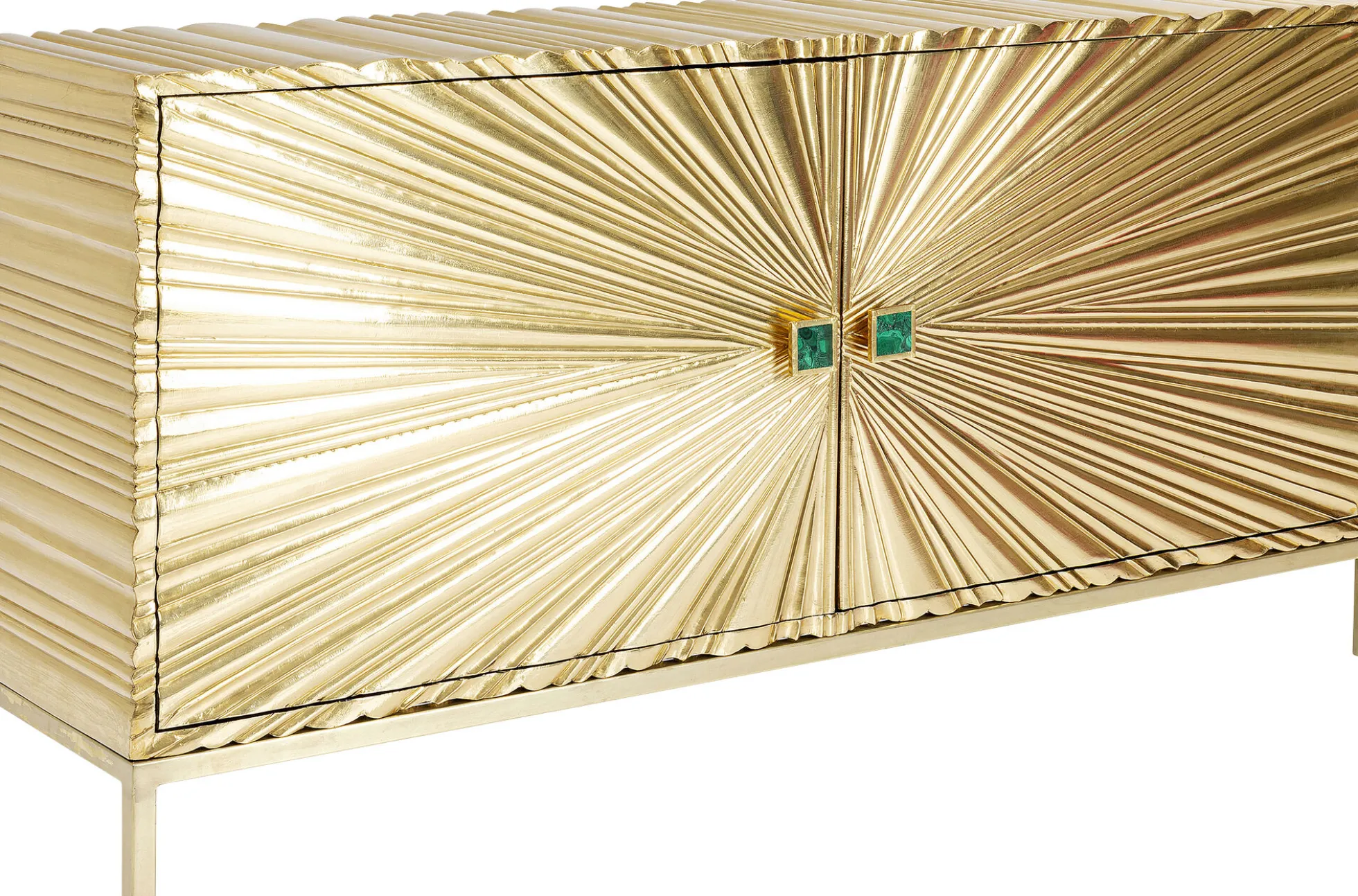 Komoda Illumino 160x80 cm złota