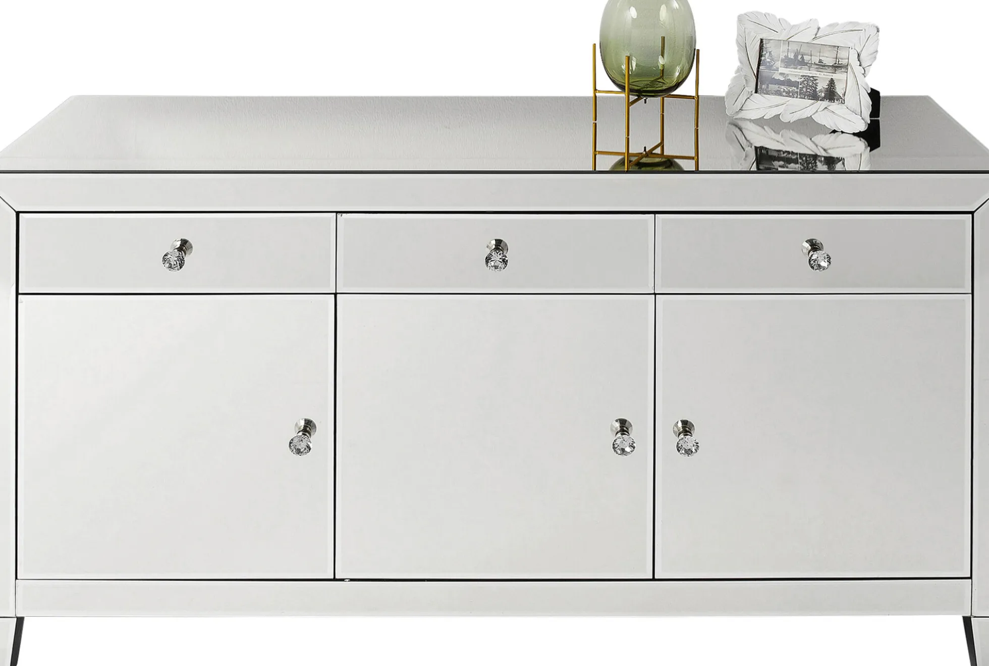 Komoda Luxury 141x77 cm lustrzana