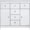 Komoda Luxury 88x84 cm lustrzana