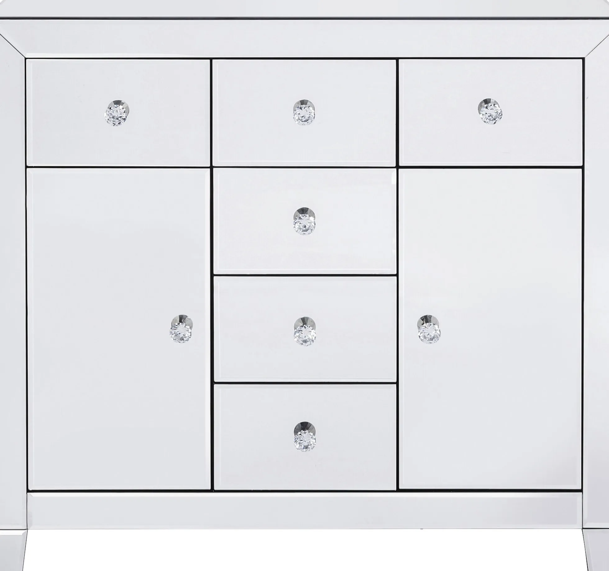 Komoda Luxury 88x84 cm lustrzana
