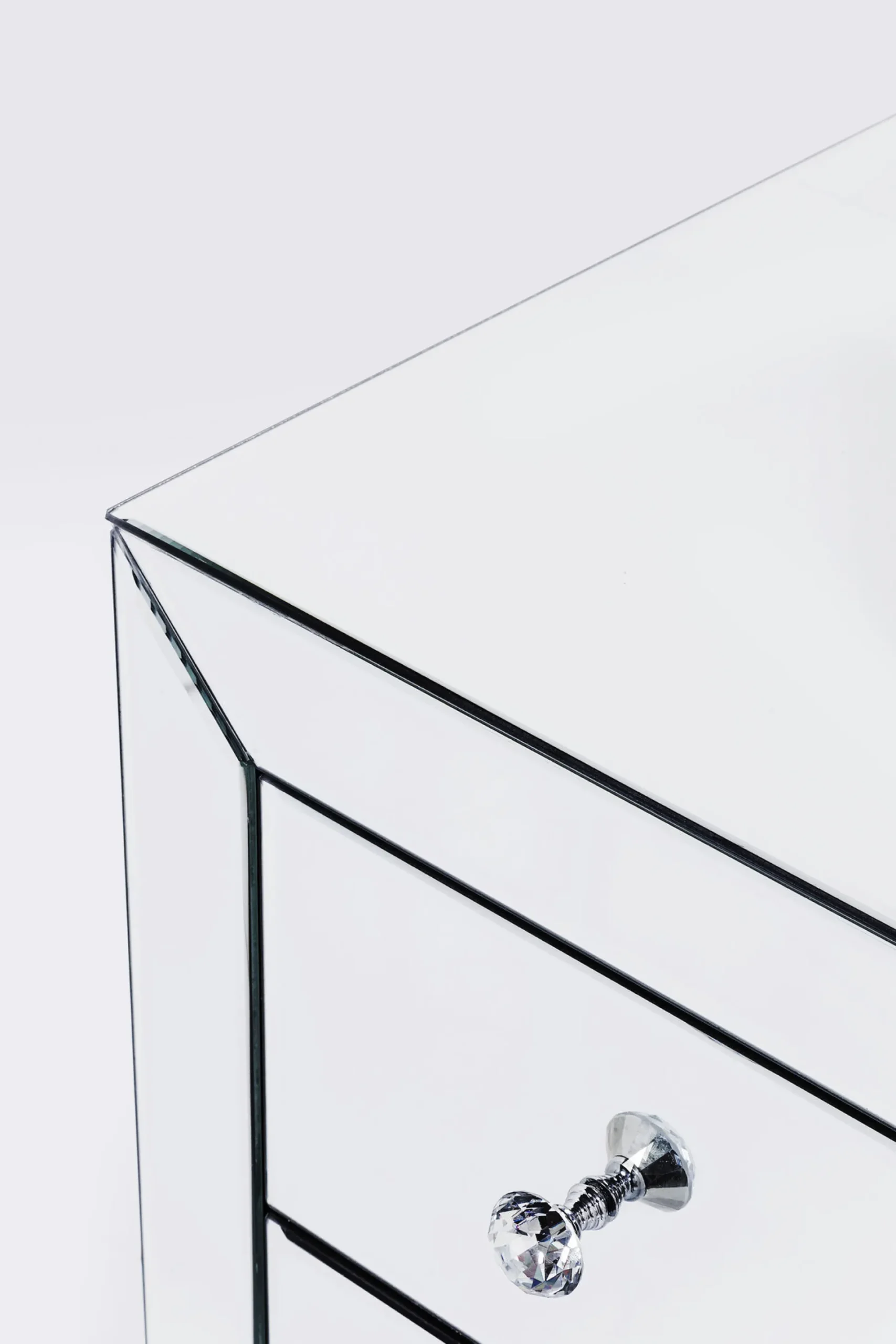 Komoda Luxury 88x84 cm lustrzana