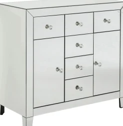 Komoda Luxury 88x84 cm lustrzana