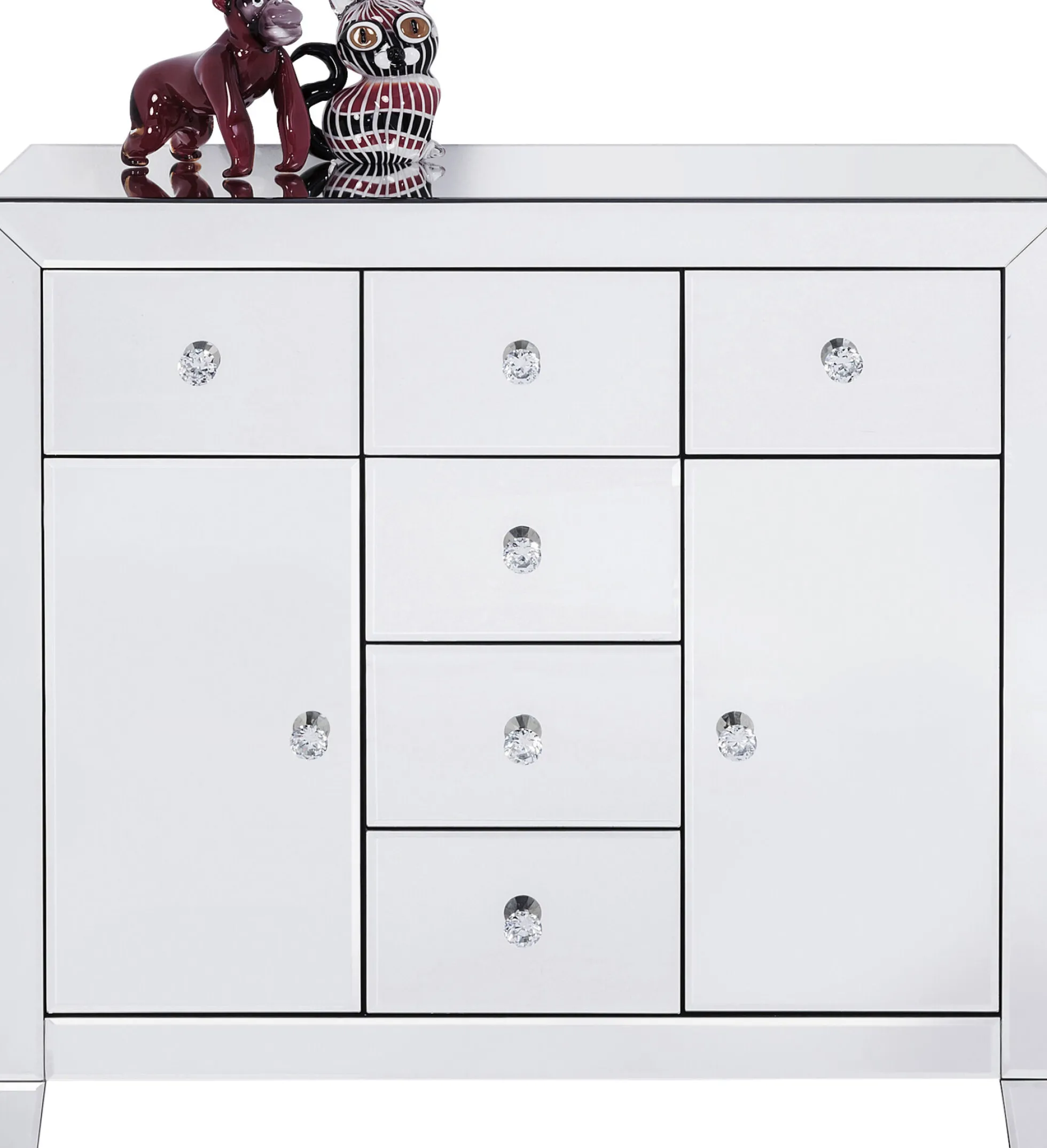Komoda Luxury 88x84 cm lustrzana