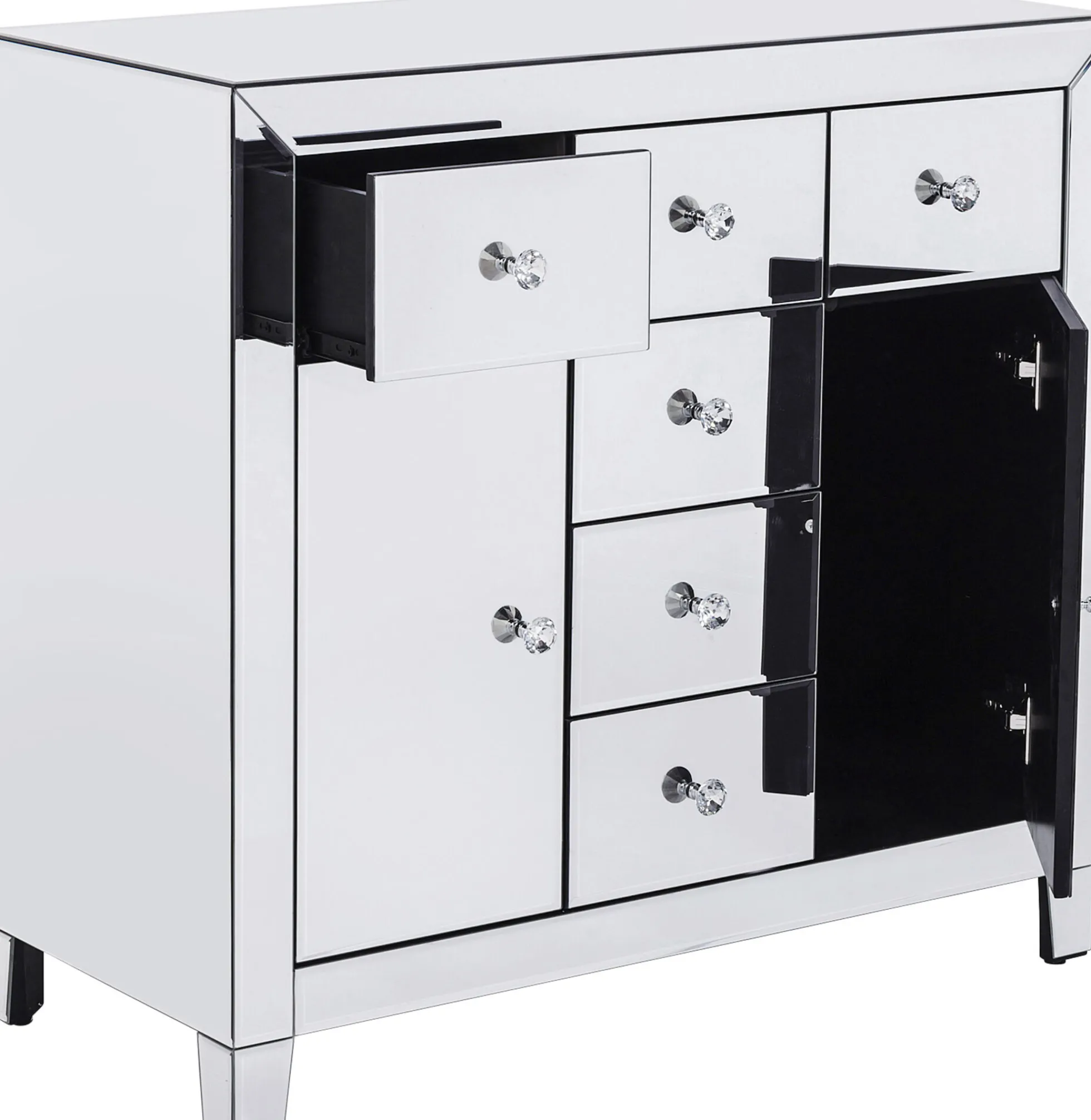 Komoda Luxury 88x84 cm lustrzana